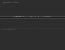 Tablet Screenshot of philto-school.de